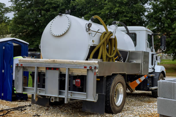 Porta potty delivery and setup in Prince George, VA